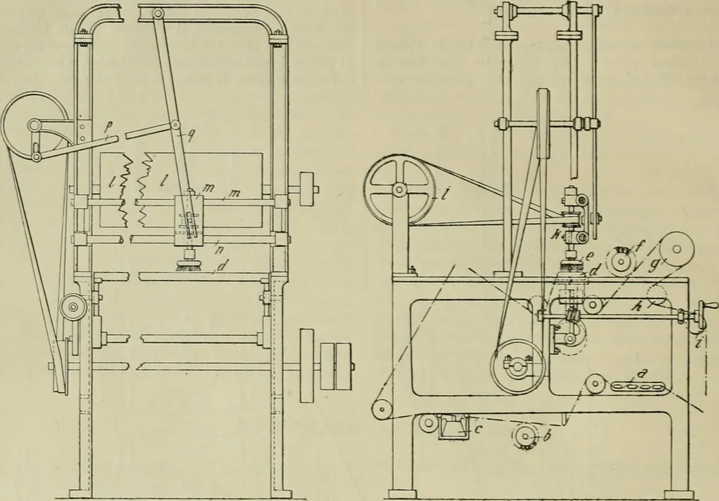 An illustration from Revue générale des mati`eres colorantes et des industries qui s'y rattachent, 1908, leaf 101