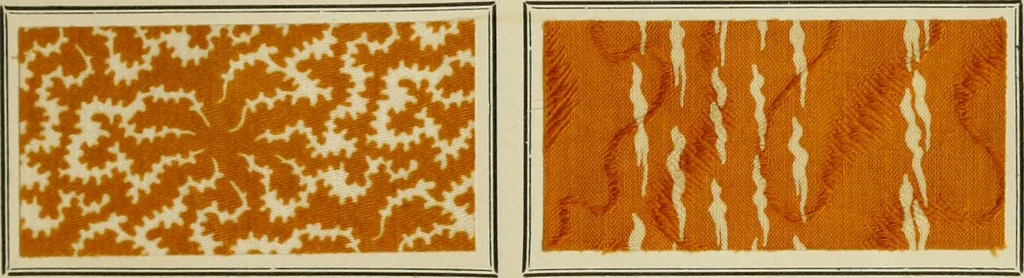 An illustration from Revue générale des mati`eres colorantes et des industries qui s'y rattachent, 1908, leaf 108