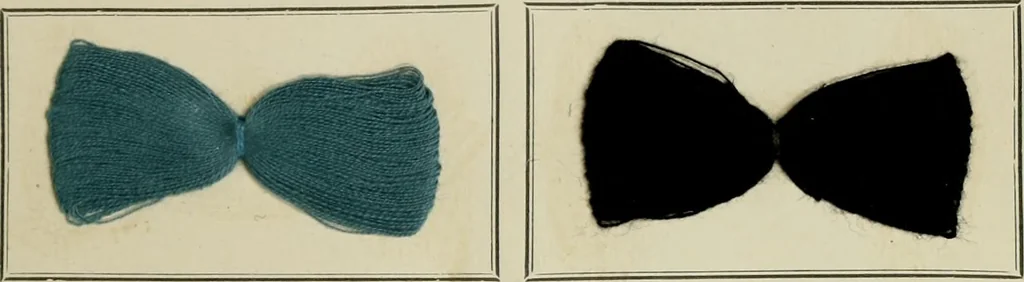 An illustration from Revue générale des mati`eres colorantes et des industries qui s'y rattachent, 1908, leaf 144