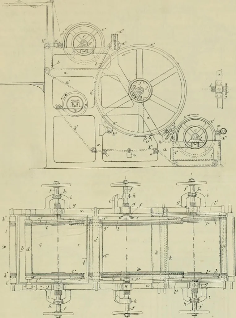 An illustration from Revue générale des mati`eres colorantes et des industries qui s'y rattachent, 1908, leaf 170