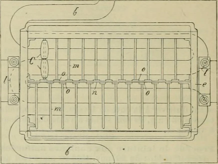 An illustration from Revue générale des mati`eres colorantes et des industries qui s'y rattachent, 1908, leaf 175