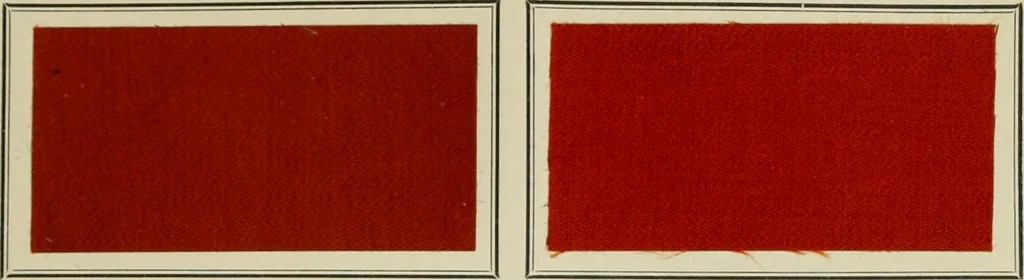 An illustration from Revue générale des mati`eres colorantes et des industries qui s'y rattachent, 1908, leaf 212