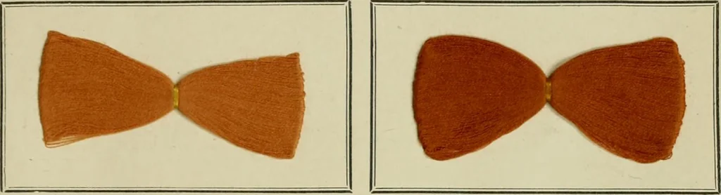 An illustration from Revue générale des mati`eres colorantes et des industries qui s'y rattachent, 1908, leaf 268