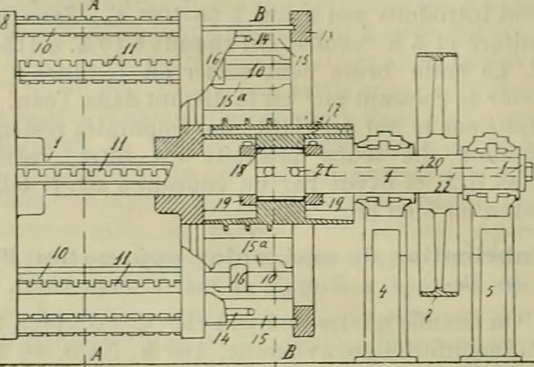 An illustration from Revue générale des mati`eres colorantes et des industries qui s'y rattachent, 1908, leaf 309