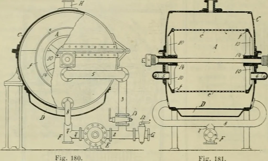 An illustration from Revue générale des mati`eres colorantes et des industries qui s'y rattachent, 1908, leaf 315