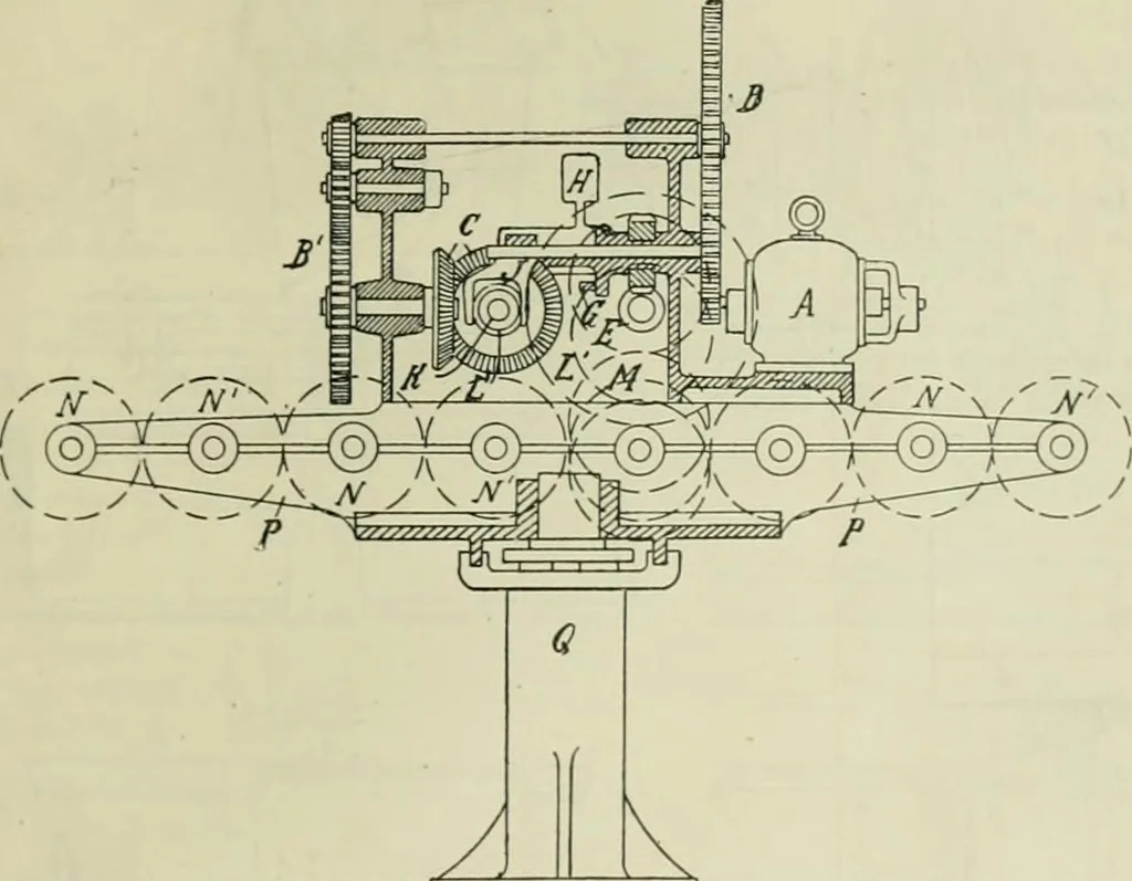 An illustration from Revue générale des mati`eres colorantes et des industries qui s'y rattachent, 1908, leaf 316