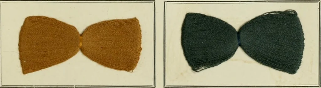 An illustration from Revue générale des mati`eres colorantes et des industries qui s'y rattachent, 1908, leaf 320
