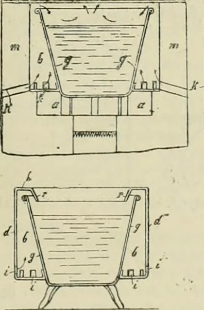An illustration from Revue générale des mati`eres colorantes et des industries qui s'y rattachent, 1908, leaf 34
