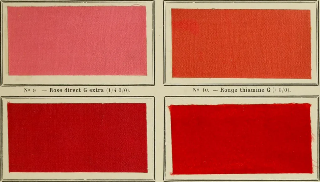 An illustration from Revue générale des mati`eres colorantes et des industries qui s'y rattachent, 1908, leaf 42