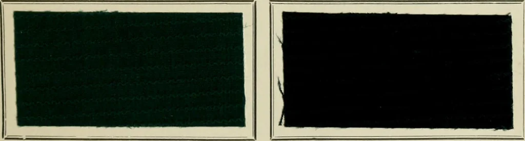 An illustration from Revue générale des mati`eres colorantes et des industries qui s'y rattachent, 1908, leaf 42