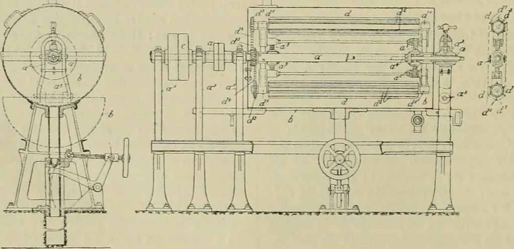 An illustration from Revue générale des mati`eres colorantes et des industries qui s'y rattachent, 1908, leaf 67