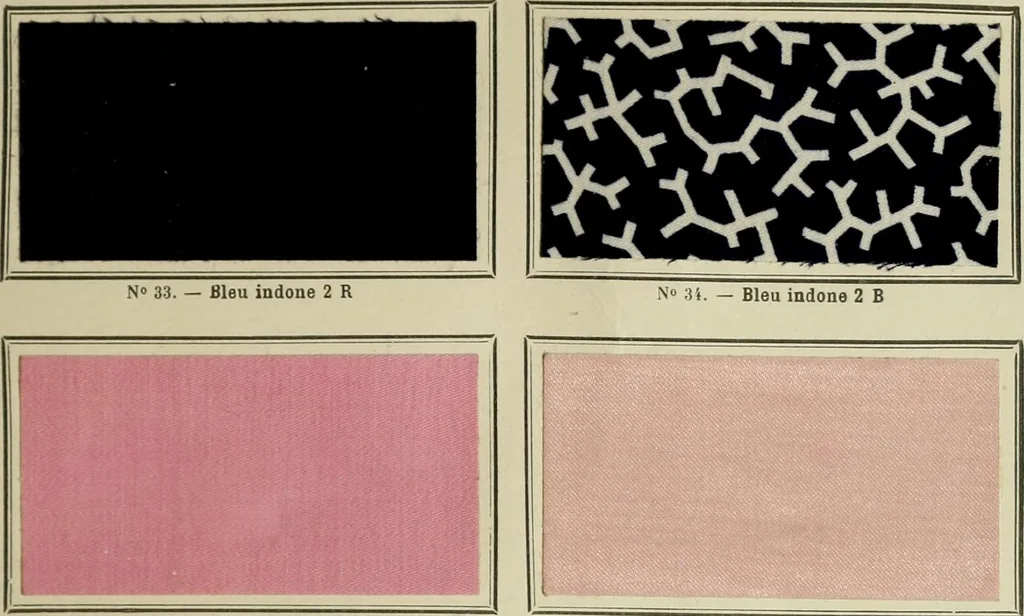 An illustration from Revue générale des mati`eres colorantes et des industries qui s'y rattachent, 1908, leaf 128