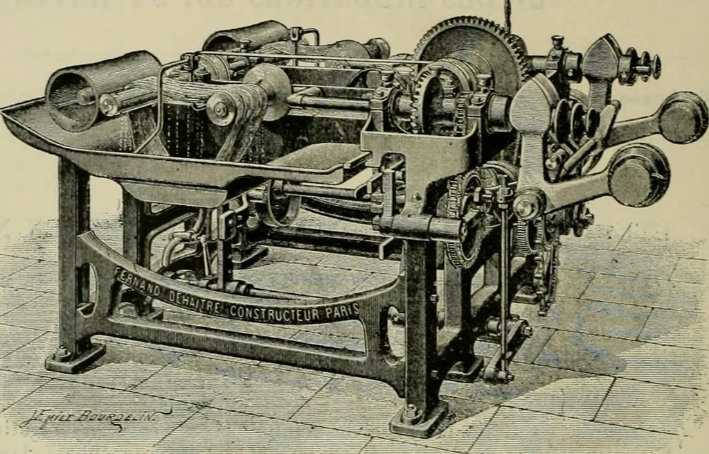 An illustration from Revue générale des mati`eres colorantes et des industries qui s'y rattachent, 1908, leaf 131