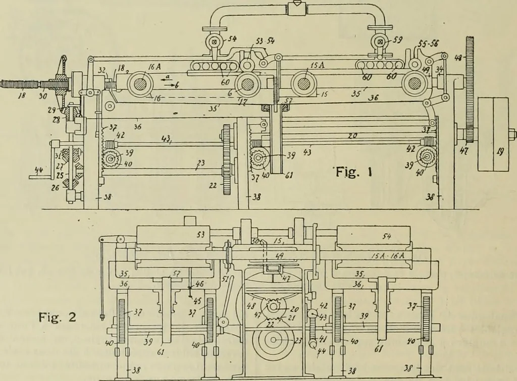 An illustration from Revue générale des mati`eres colorantes et des industries qui s'y rattachent, 1908, leaf 221