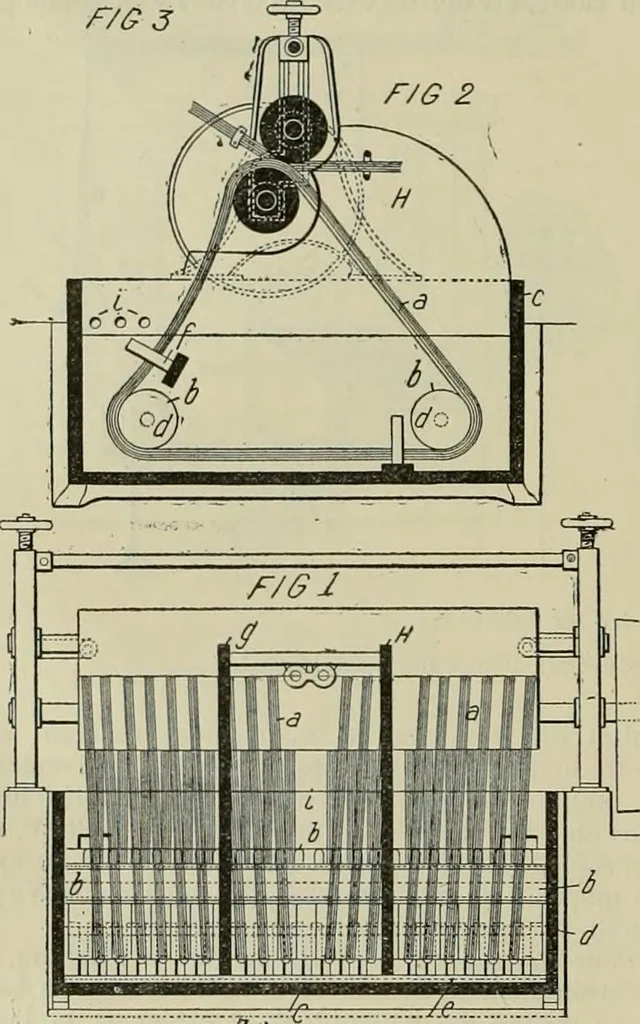 An illustration from Revue générale des mati`eres colorantes et des industries qui s'y rattachent, 1908, leaf 225