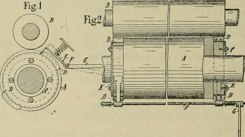 An illustration from Revue générale des mati`eres colorantes et des industries qui s'y rattachent, 1908, leaf 229