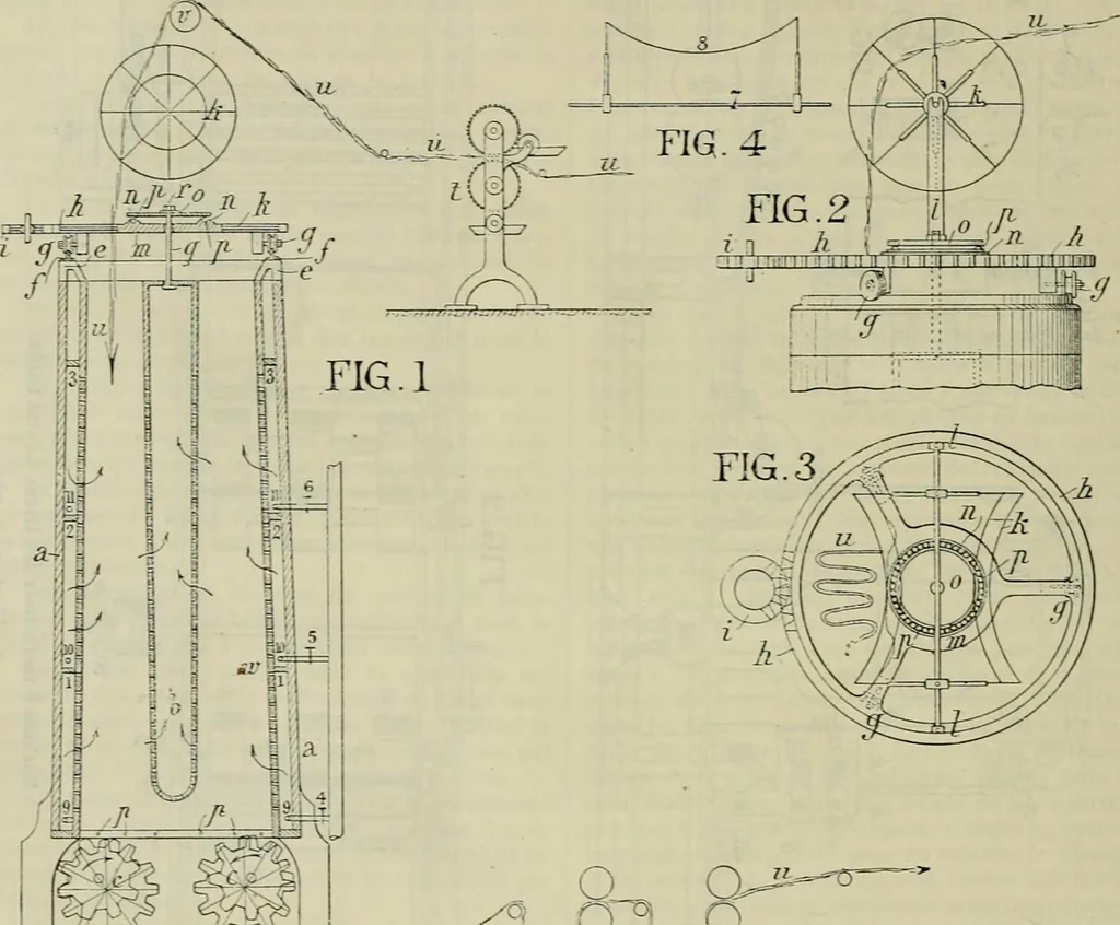 An illustration from Revue générale des mati`eres colorantes et des industries qui s'y rattachent, 1908, leaf 261
