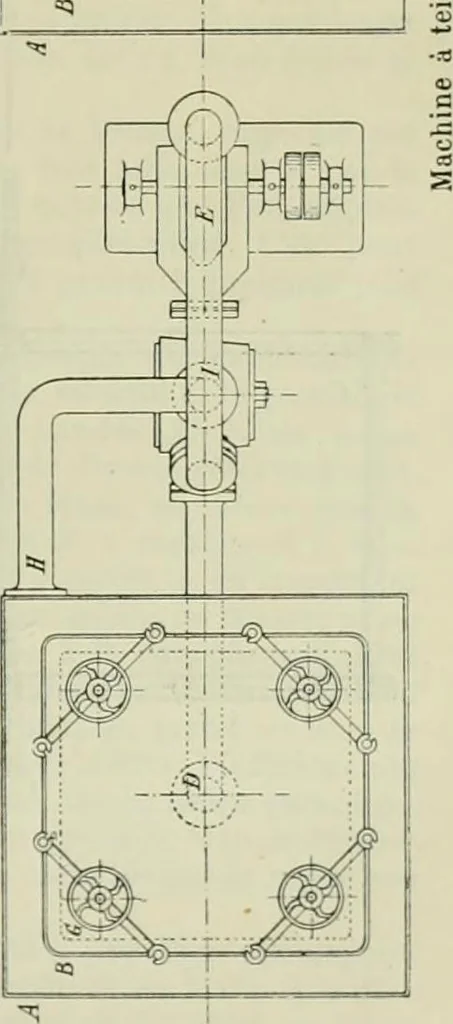 An illustration from Revue générale des mati`eres colorantes et des industries qui s'y rattachent, 1908, leaf 262
