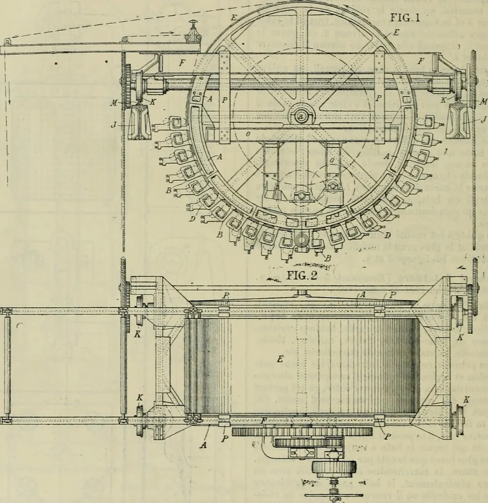 An illustration from Revue générale des mati`eres colorantes et des industries qui s'y rattachent, 1908, leaf 263