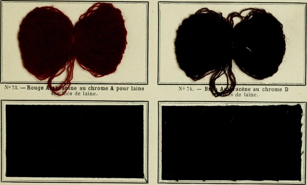 An illustration from Revue générale des mati`eres colorantes et des industries qui s'y rattachent, 1908, leaf 300