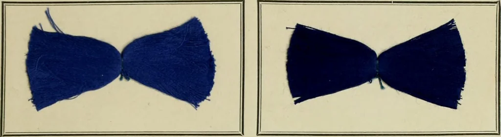 An illustration from Revue générale des mati`eres colorantes et des industries qui s'y rattachent, 1908, leaf 32