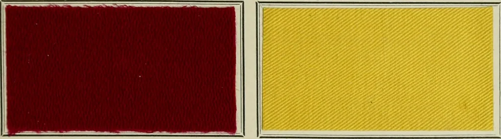 An illustration from Revue générale des mati`eres colorantes et des industries qui s'y rattachent, 1908, leaf 66