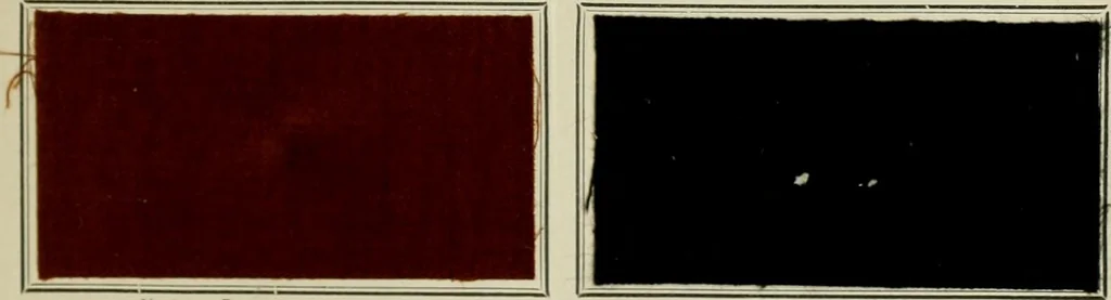 An illustration from Revue générale des mati`eres colorantes et des industries qui s'y rattachent, 1908, leaf 76