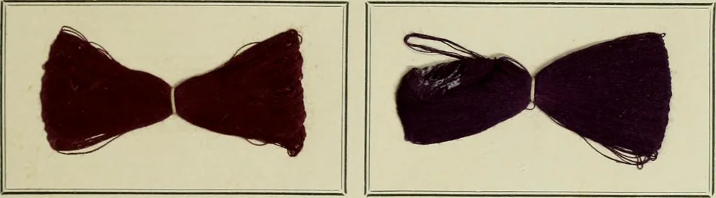 An illustration from Revue générale des mati`eres colorantes et des industries qui s'y rattachent, 1908, leaf 86