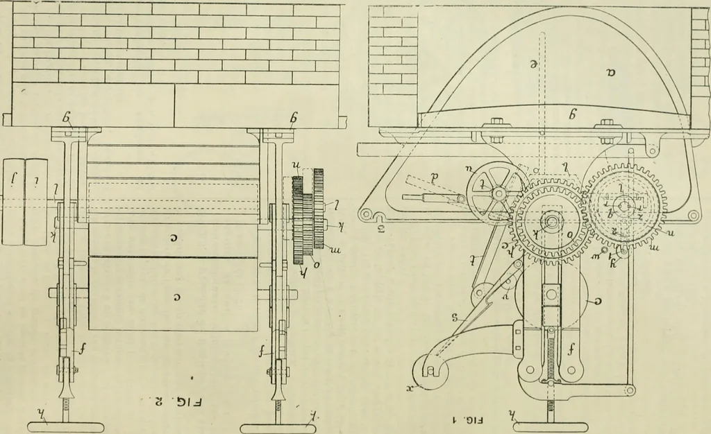 An illustration from Revue générale des mati`eres colorantes et des industries qui s'y rattachent, 1908, leaf 106