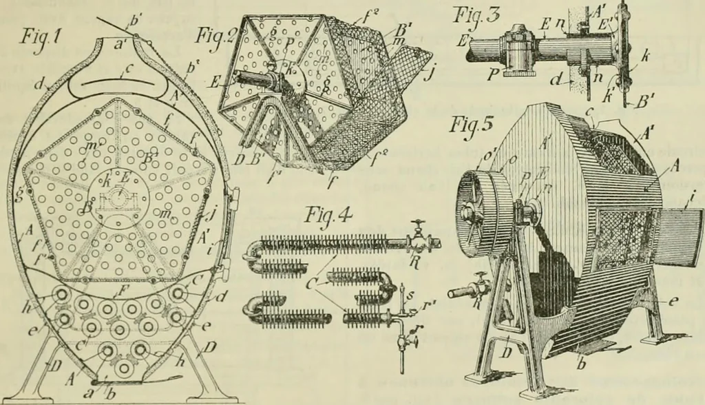 An illustration from Revue générale des mati`eres colorantes et des industries qui s'y rattachent, 1908, leaf 168
