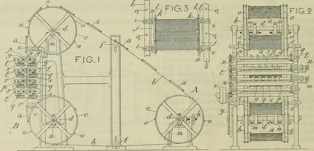 An illustration from Revue générale des mati`eres colorantes et des industries qui s'y rattachent, 1908, leaf 171