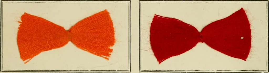 An illustration from Revue générale des mati`eres colorantes et des industries qui s'y rattachent, 1908, leaf 188