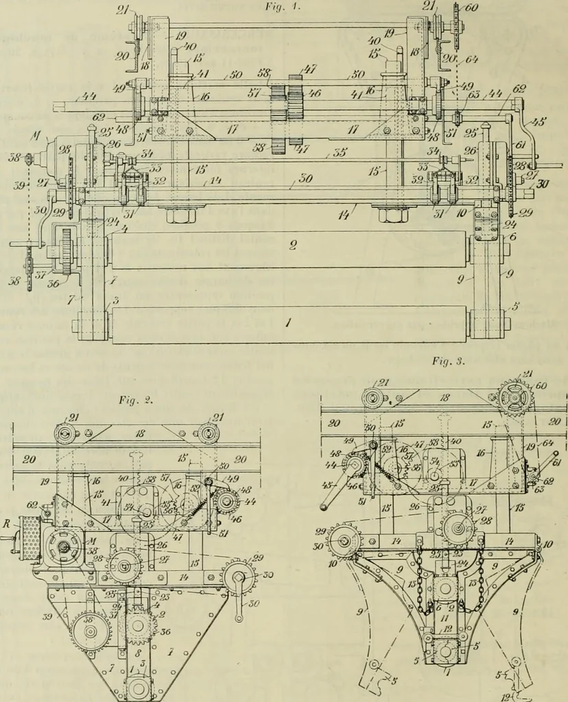 An illustration from Revue générale des mati`eres colorantes et des industries qui s'y rattachent, 1908, leaf 205