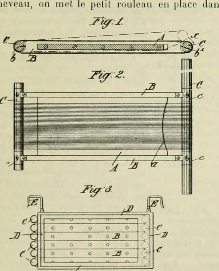 An illustration from Revue générale des mati`eres colorantes et des industries qui s'y rattachent, 1908, leaf 206