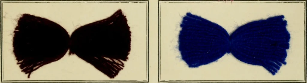 An illustration from Revue générale des mati`eres colorantes et des industries qui s'y rattachent, 1908, leaf 232