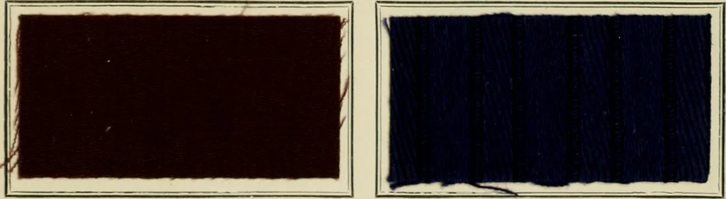An illustration from Revue générale des mati`eres colorantes et des industries qui s'y rattachent, 1908, leaf 270