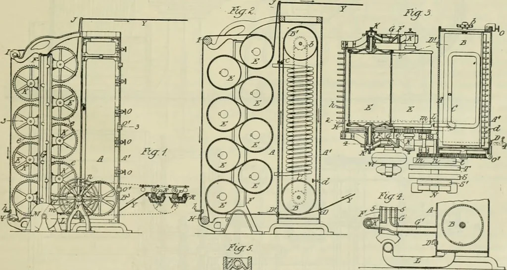 An illustration from Revue générale des mati`eres colorantes et des industries qui s'y rattachent, 1908, leaf 32