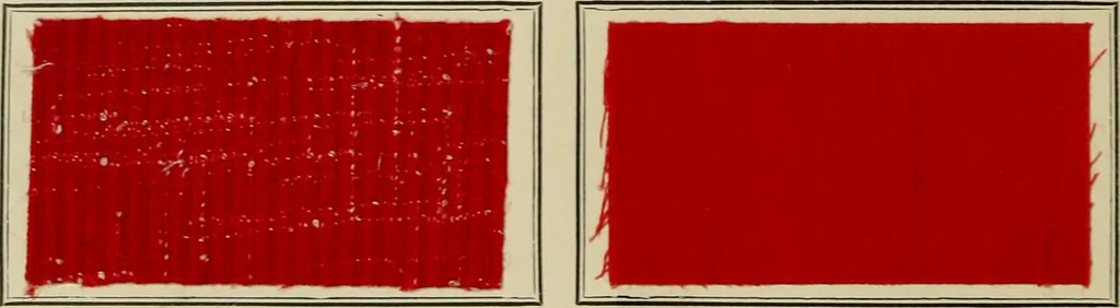 An illustration from Revue générale des mati`eres colorantes et des industries qui s'y rattachent, 1908, leaf 325