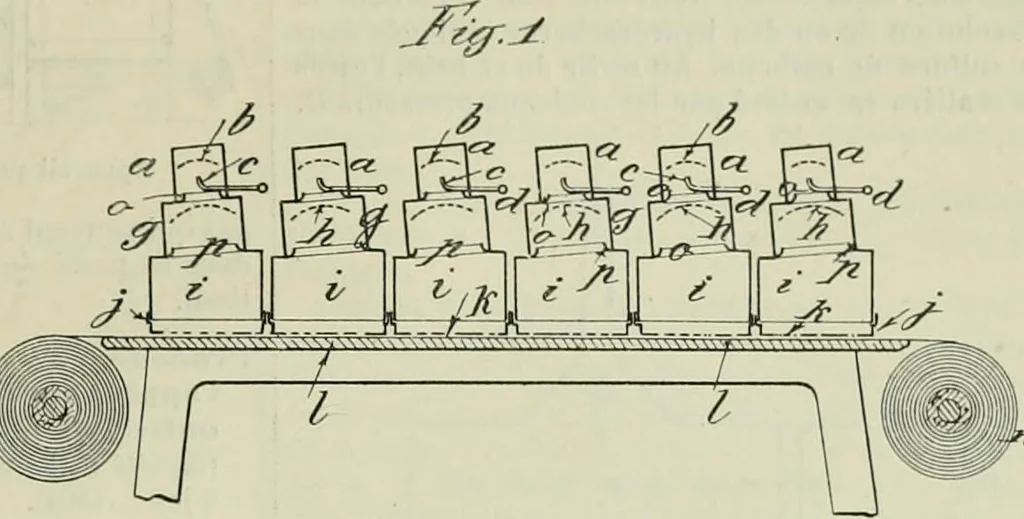 An illustration from Revue générale des mati`eres colorantes et des industries qui s'y rattachent, 1908, leaf 148