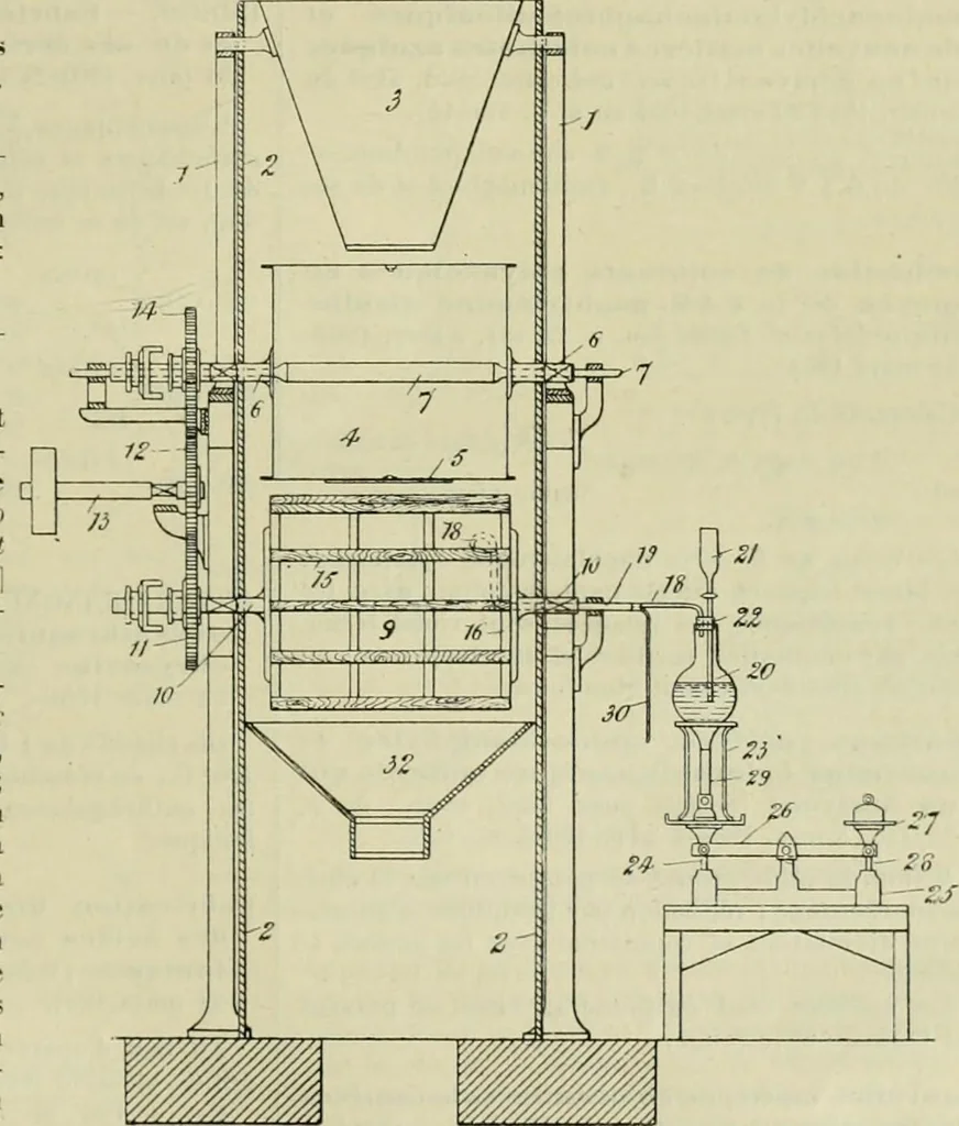 An illustration from Revue générale des mati`eres colorantes et des industries qui s'y rattachent, 1908, leaf 178