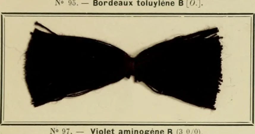 An illustration from Revue générale des mati`eres colorantes et des industries qui s'y rattachent, 1908, leaf 272