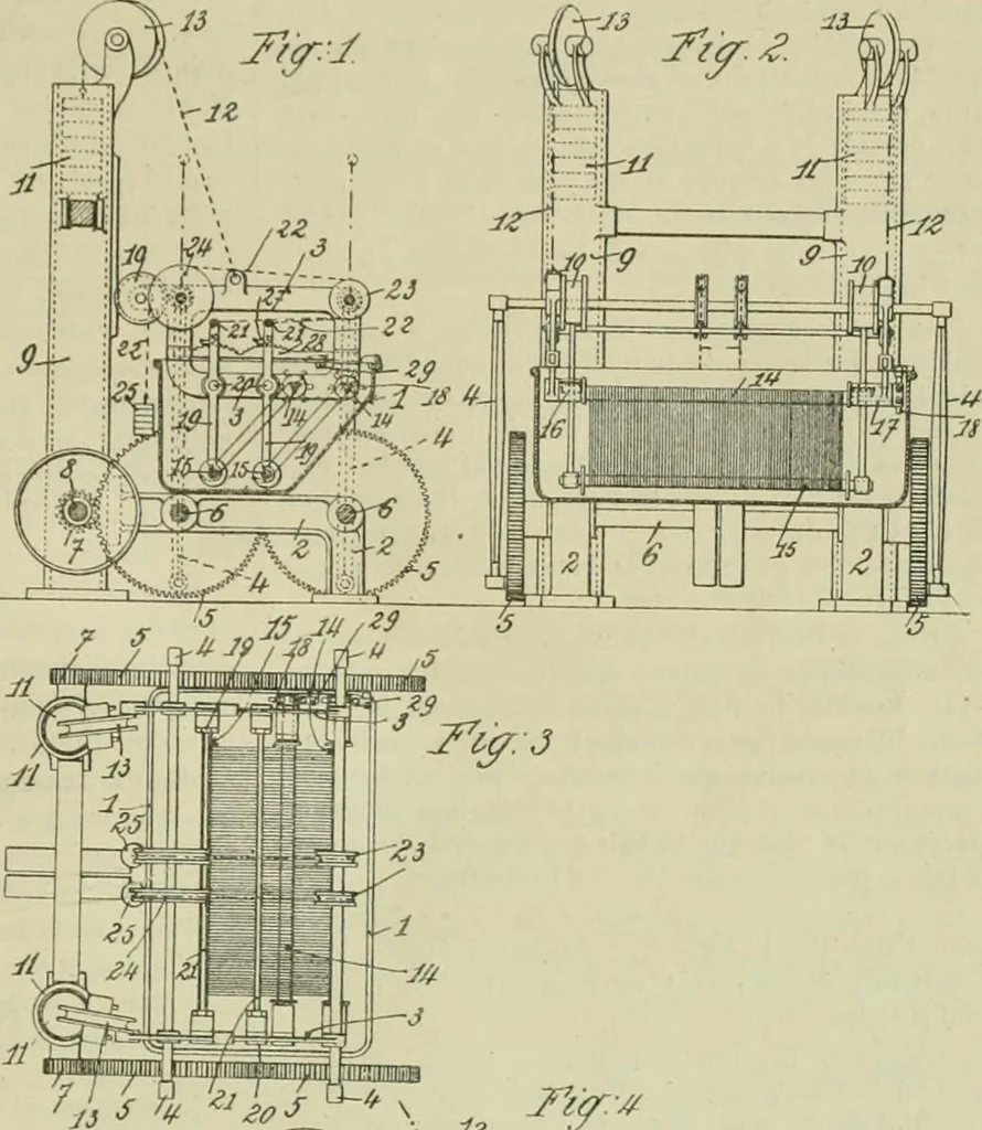 An illustration from Revue générale des mati`eres colorantes et des industries qui s'y rattachent, 1908, leaf 286