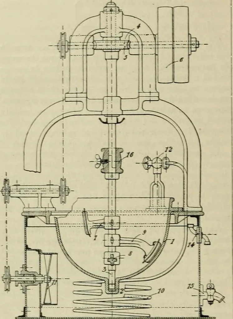 An illustration from Revue générale des mati`eres colorantes et des industries qui s'y rattachent, 1908, leaf 315