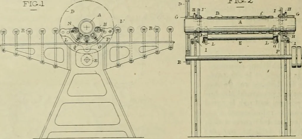 An illustration from Revue générale des mati`eres colorantes et des industries qui s'y rattachent, 1908, leaf 319
