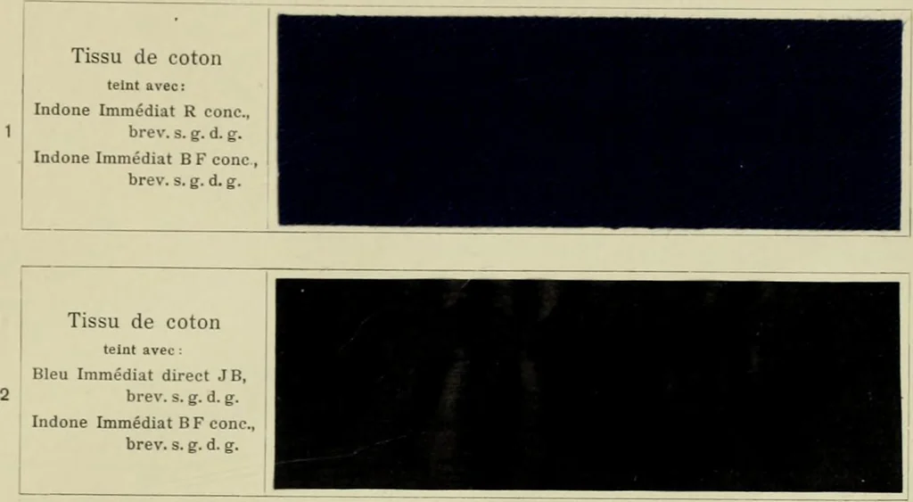 An illustration from Revue générale des mati`eres colorantes et des industries qui s'y rattachent, 1908, leaf 366
