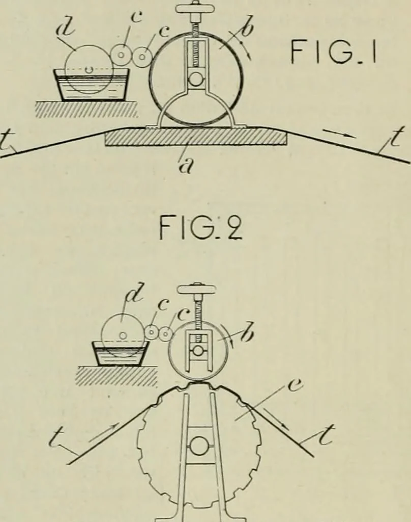 An illustration from Revue générale des mati`eres colorantes et des industries qui s'y rattachent, 1908, leaf 37