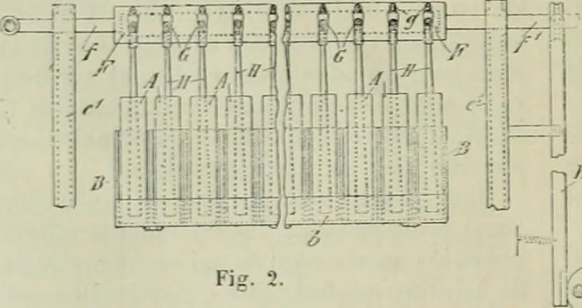 An illustration from Revue générale des mati`eres colorantes et des industries qui s'y rattachent, 1908, leaf 43