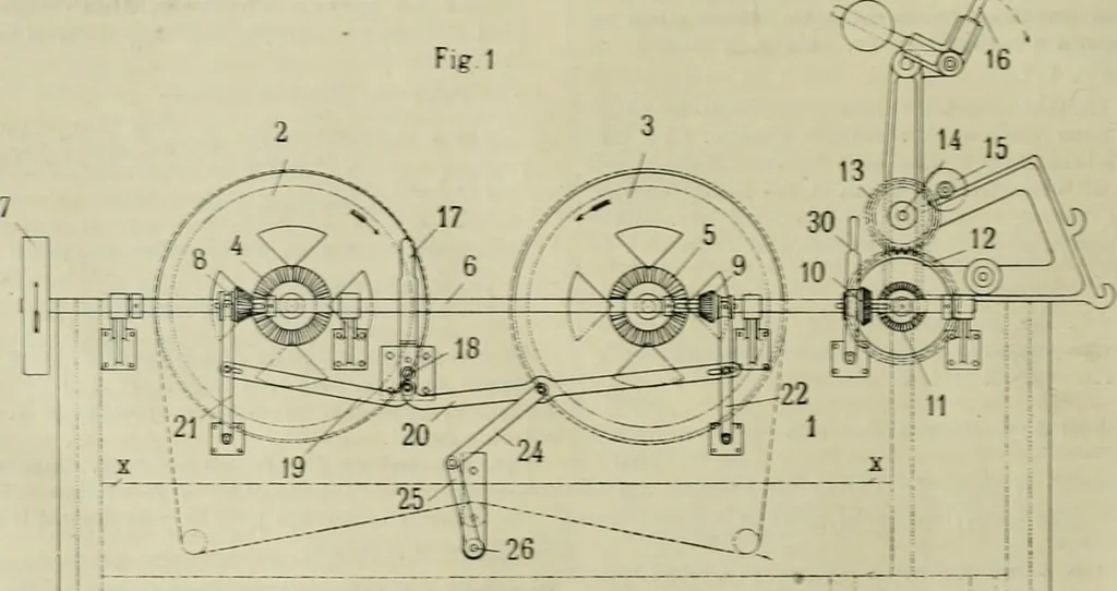 An illustration from Revue générale des mati`eres colorantes et des industries qui s'y rattachent, 1908, leaf 107