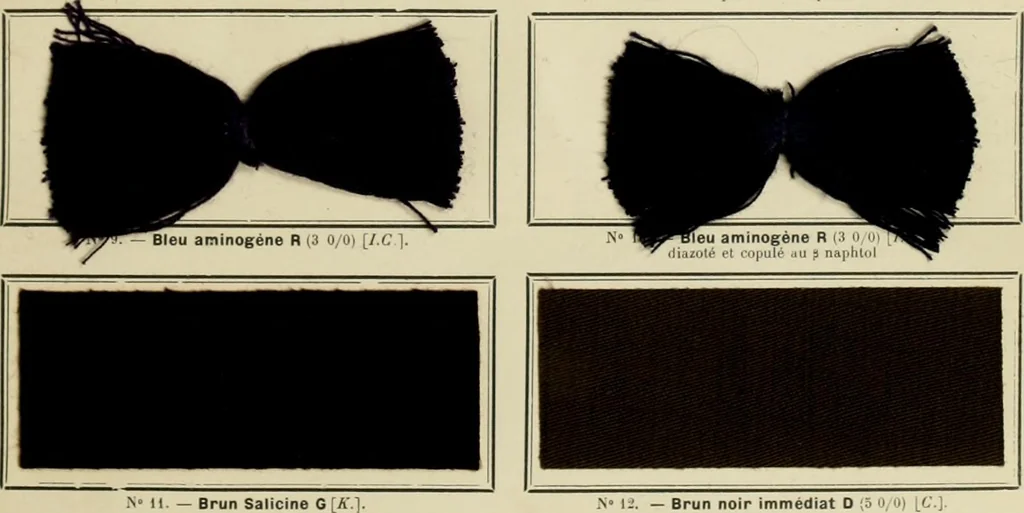 An illustration from Revue générale des mati`eres colorantes et des industries qui s'y rattachent, 1908, leaf 16