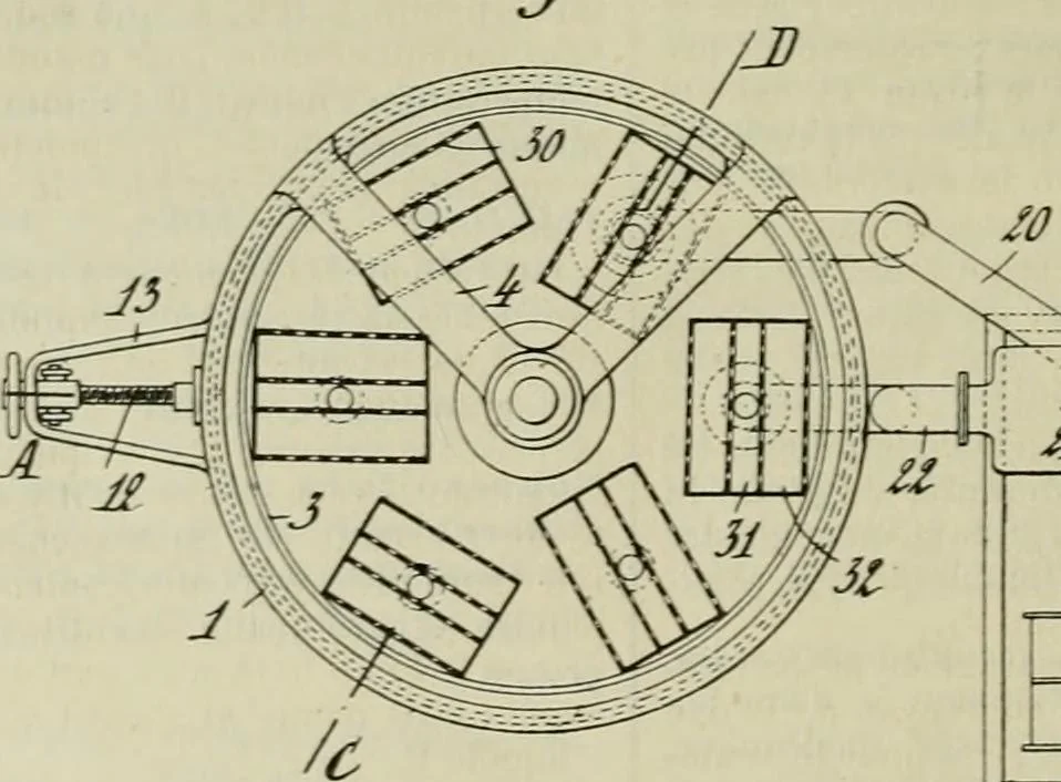 An illustration from Revue générale des mati`eres colorantes et des industries qui s'y rattachent, 1908, leaf 173